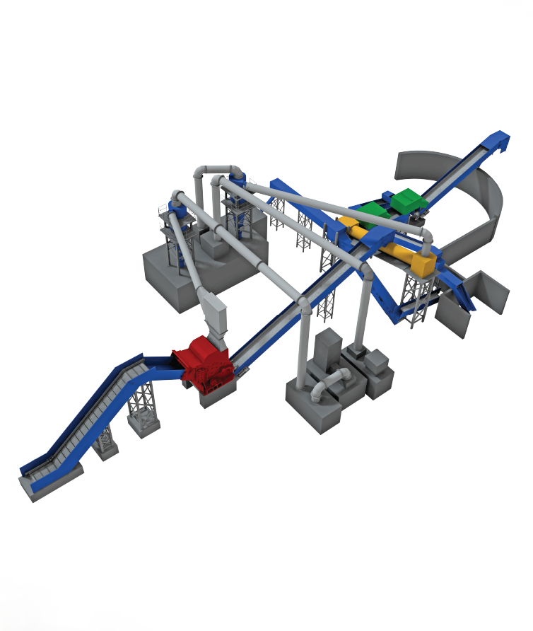 Mega / Auto Shredder Wear Resistant Components