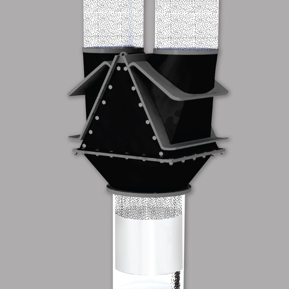 Coal Mill Modernization - CE RS Series - - Pre-Riffle Diffuser - Coal pipe balance