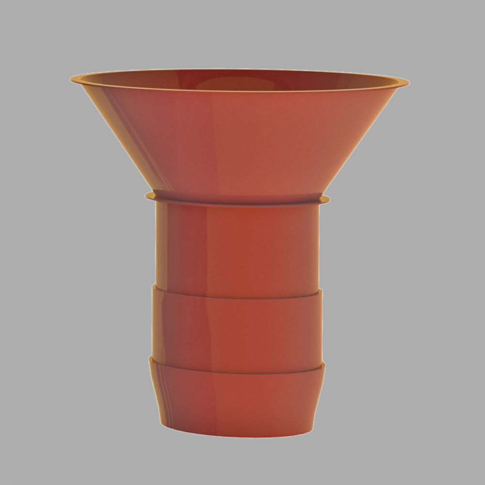 SAS Patent Pending Retractable Enhanced Flow Discharge - MPS Coal Mill