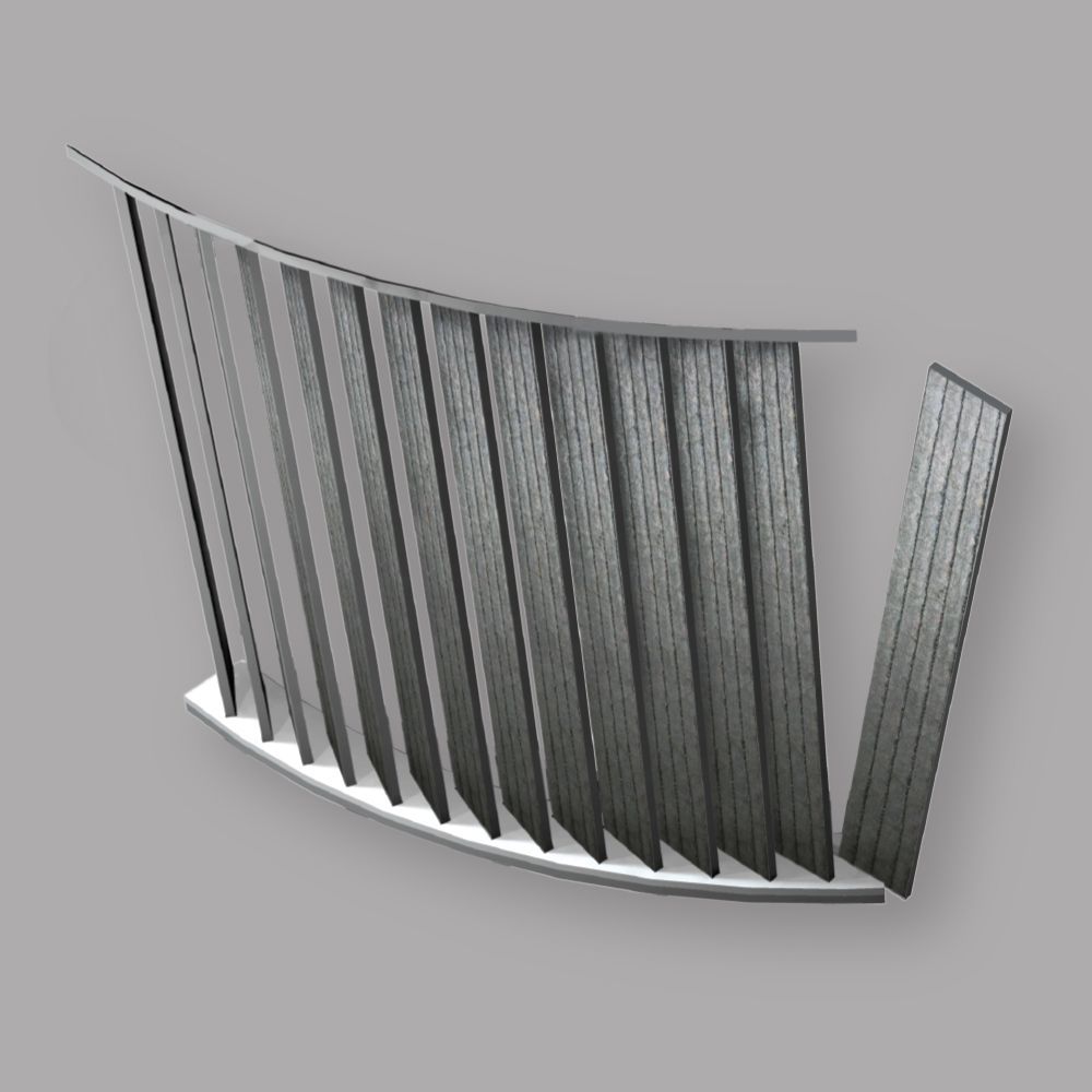 SAS Cement Raw Mill Separator Vanes