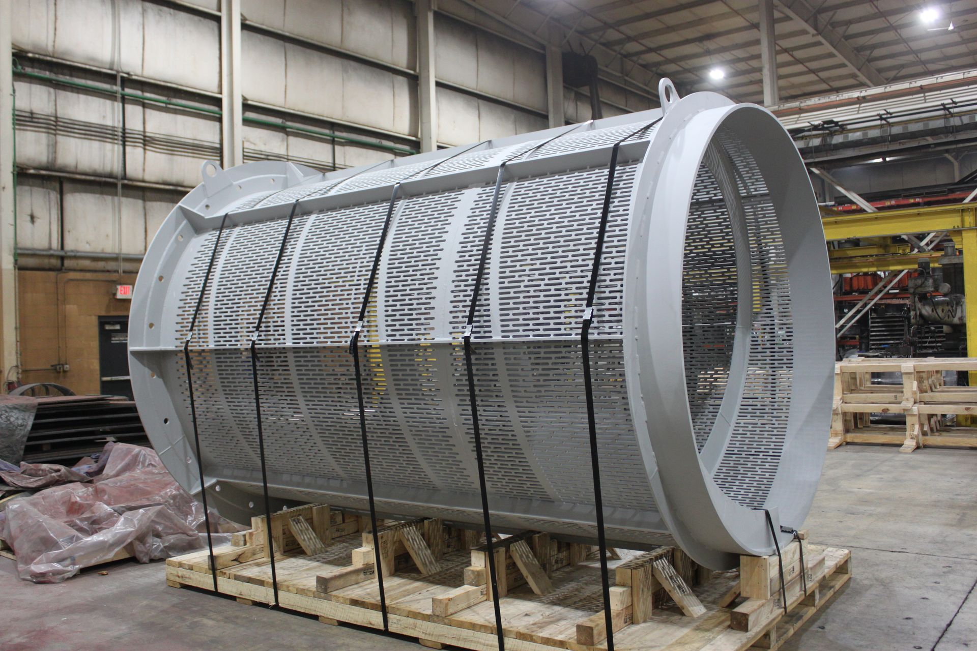 Trommel screen - wear resistant trommel screen