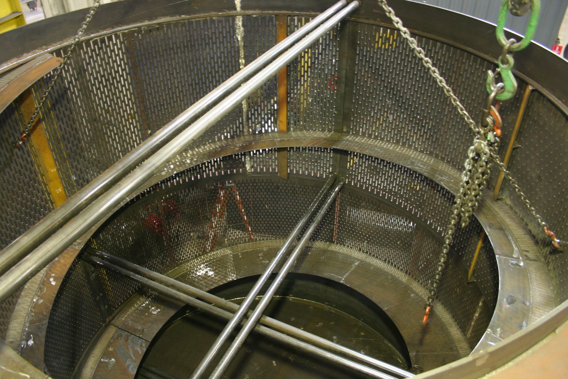 Trommel screen - wear resistant trommel screen