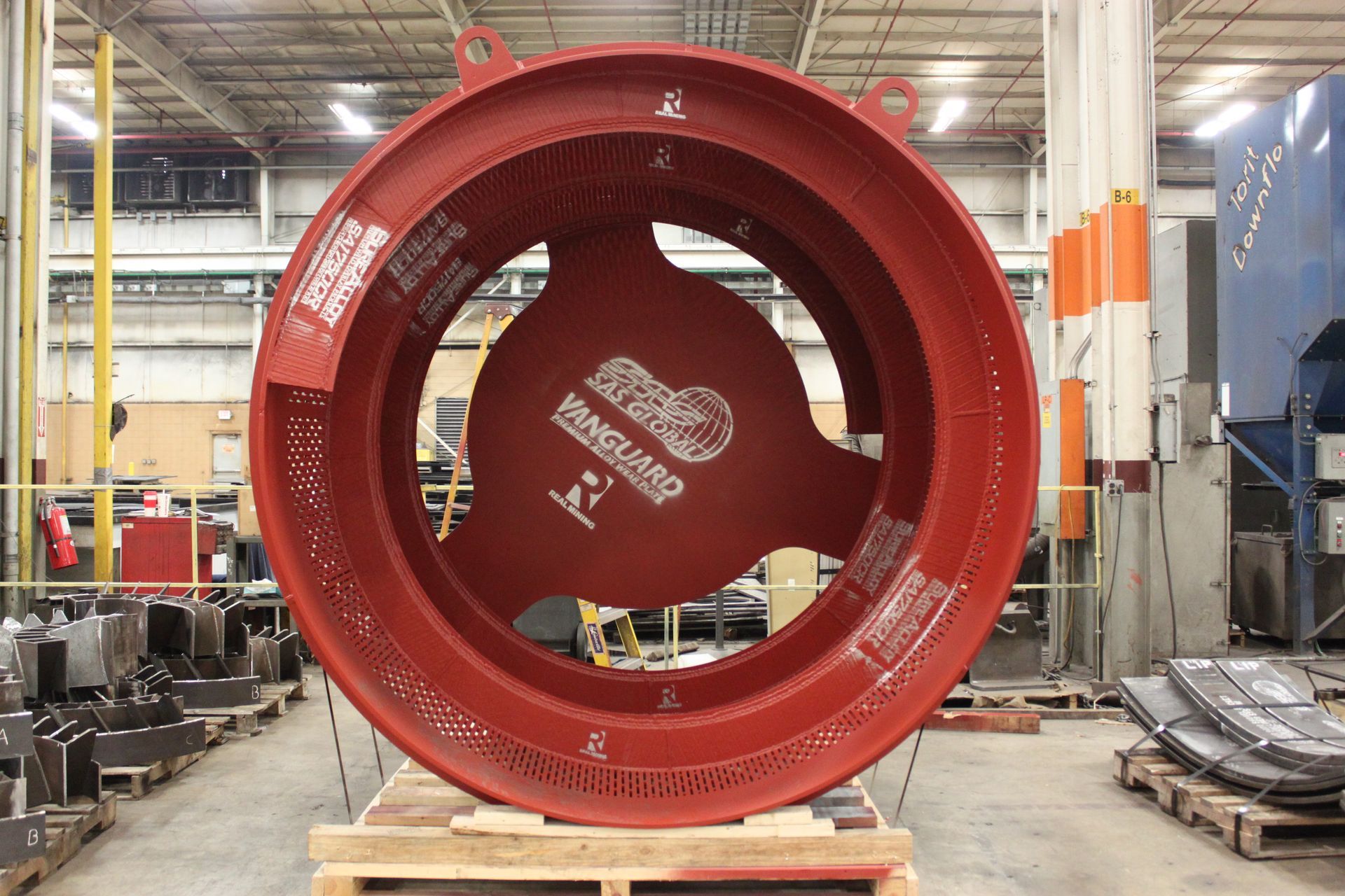 Trommel screen - wear resistant trommel screen