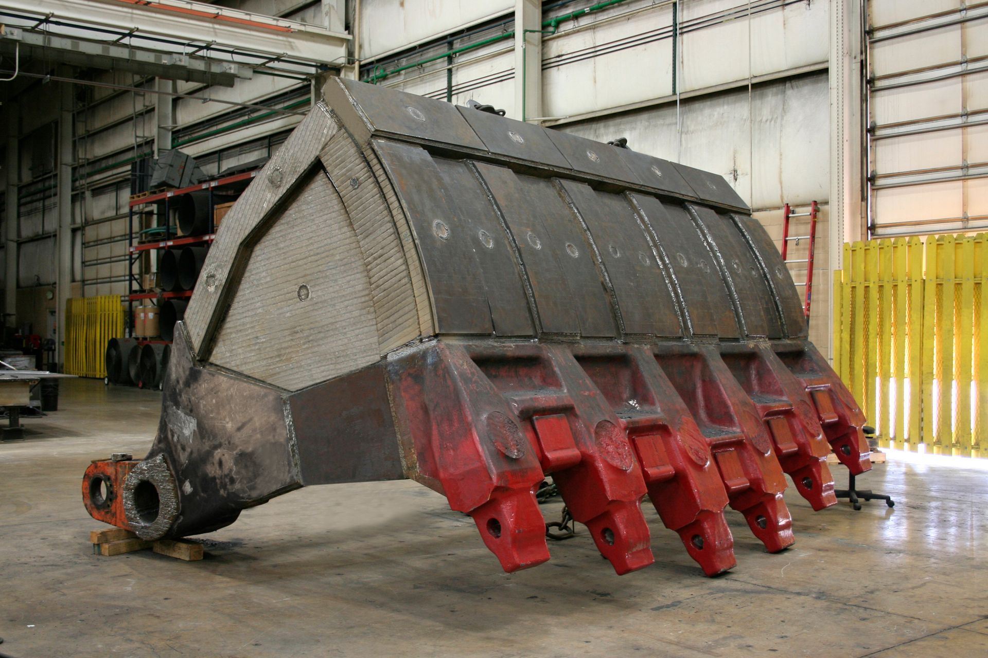 Carbide overlay plate shovel bucket liners 4
