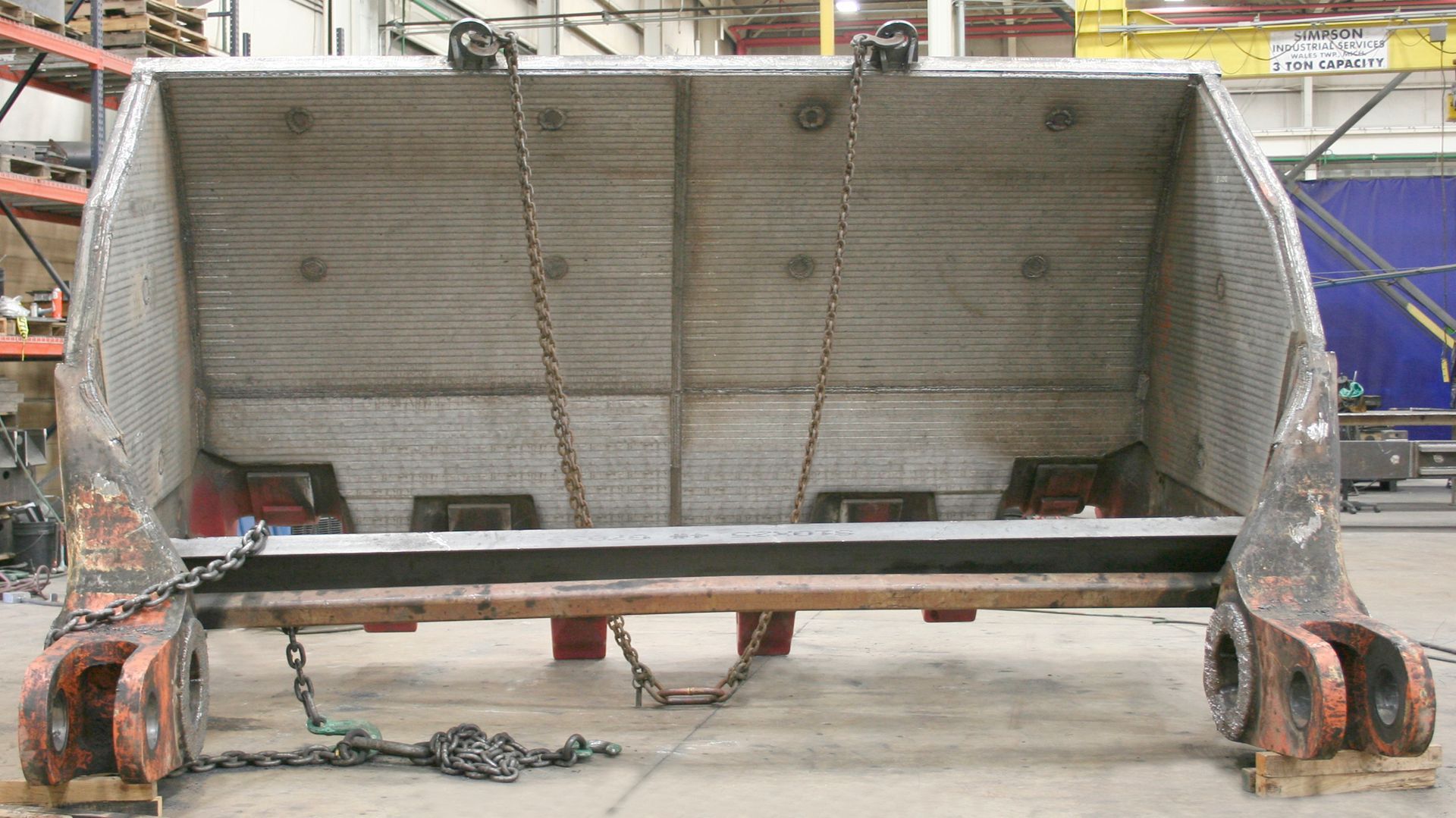 Carbide overlay plate shovel bucket liners 3