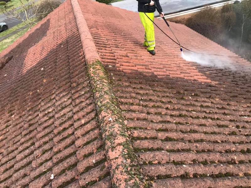 Roof Moss Removal Bournemouth Gutter Cleaning Services