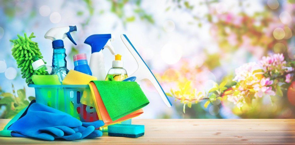 Strumenti dell'ìmpresa di pulizie 