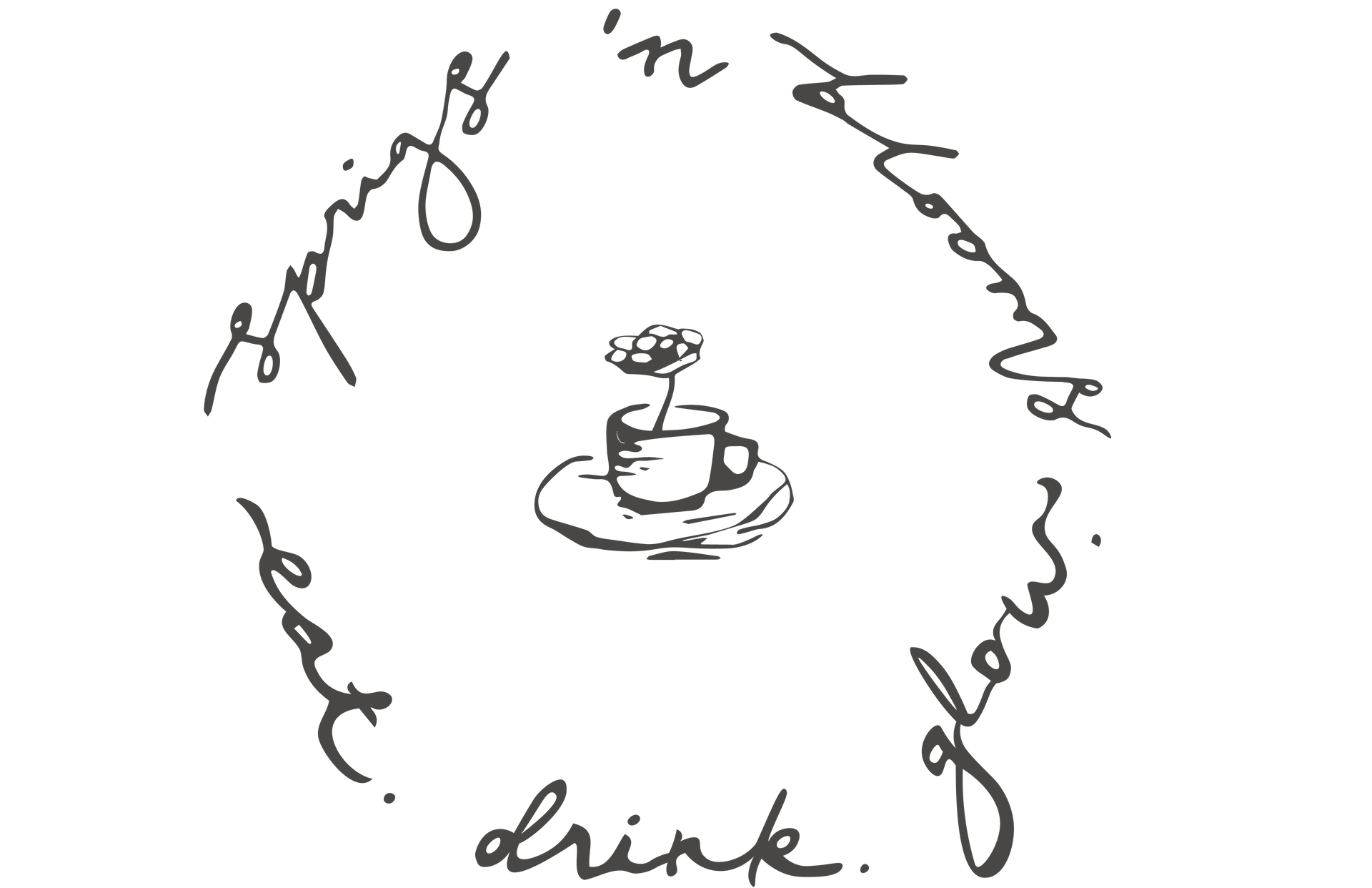 Sprigs n' Blooms - Dark Logo