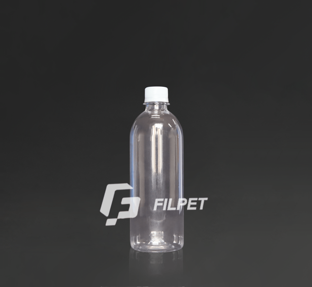 500ml Plastic Water Bottle, Screw Cap