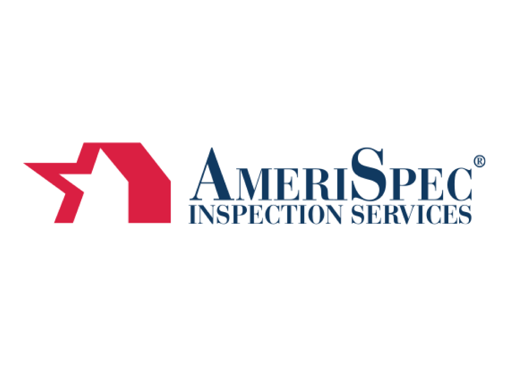 AmeriSpec Inspection Services logo: red star/house graphic, blue text.