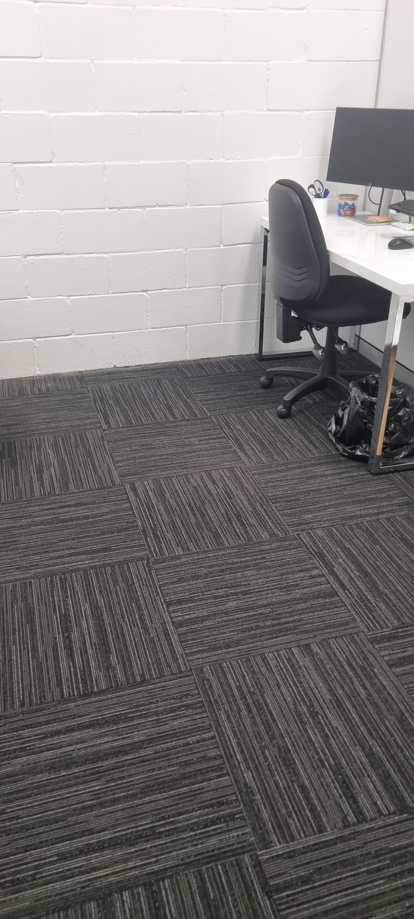 Office Space With a White Desk — RWM Cleaning in Deception Bay, QLD