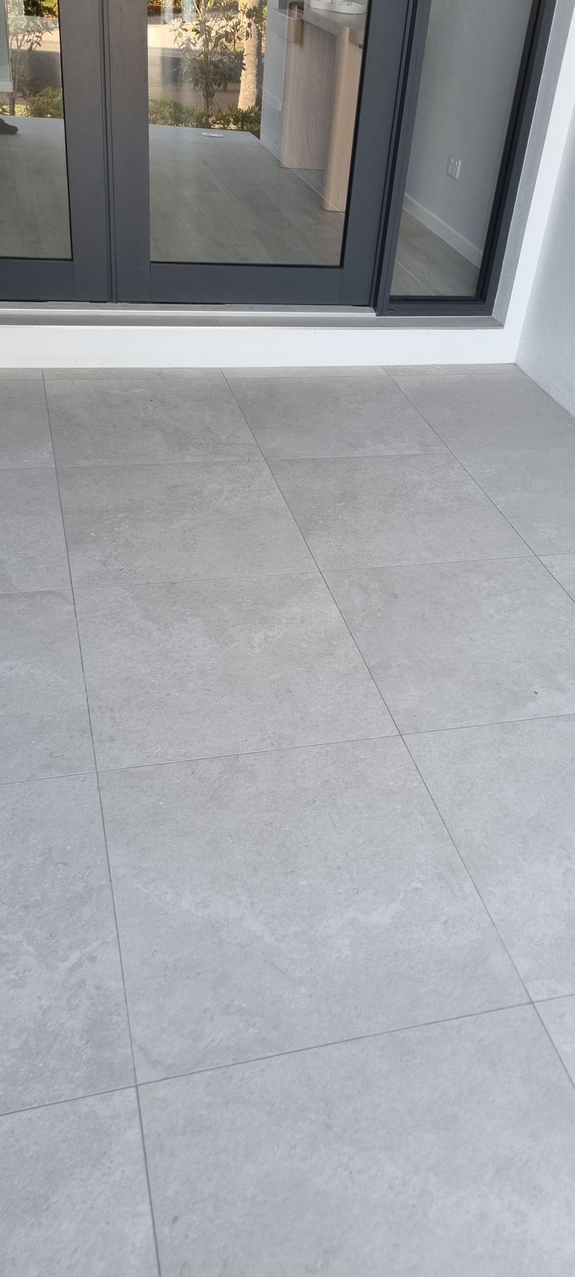 Light Gray Tiled Floor — RWM Cleaning in Deception Bay, QLD