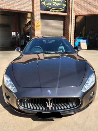 Luxury Car Park in Front of the Garage — Westend Auto Repairs in Bathurst, NSW