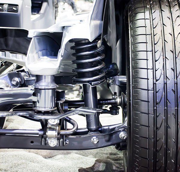 New Tire and Shock Absorber — Suspension & Steering in Bathurst, NSW