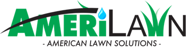 Best Lawn Care Company in Springfield and the Ozarks AmeriLawn Logo in Green Letters | Best lawn care company in Springfield, Ozark, Nixa, Republic