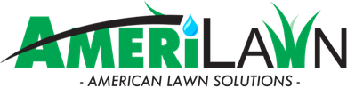 Best Lawn Care Company in Springfield and the Ozarks AmeriLawn Logo in Green Letters | Best lawn care company in Springfield, Ozark, Nixa, Republic