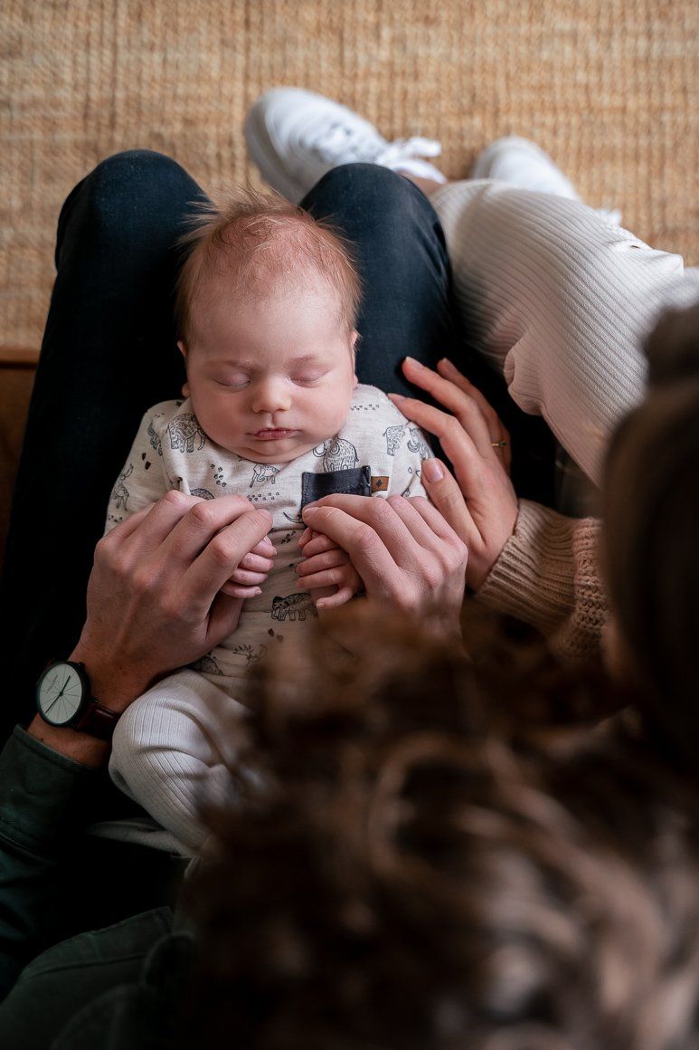 Pasgeboren baby foto's Roermond