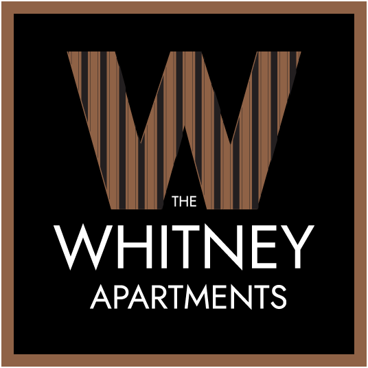 The Whitney Apartments Logo - select to return to the home page 