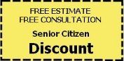 Free Estimate Free Consultation Senior Citizen Discount