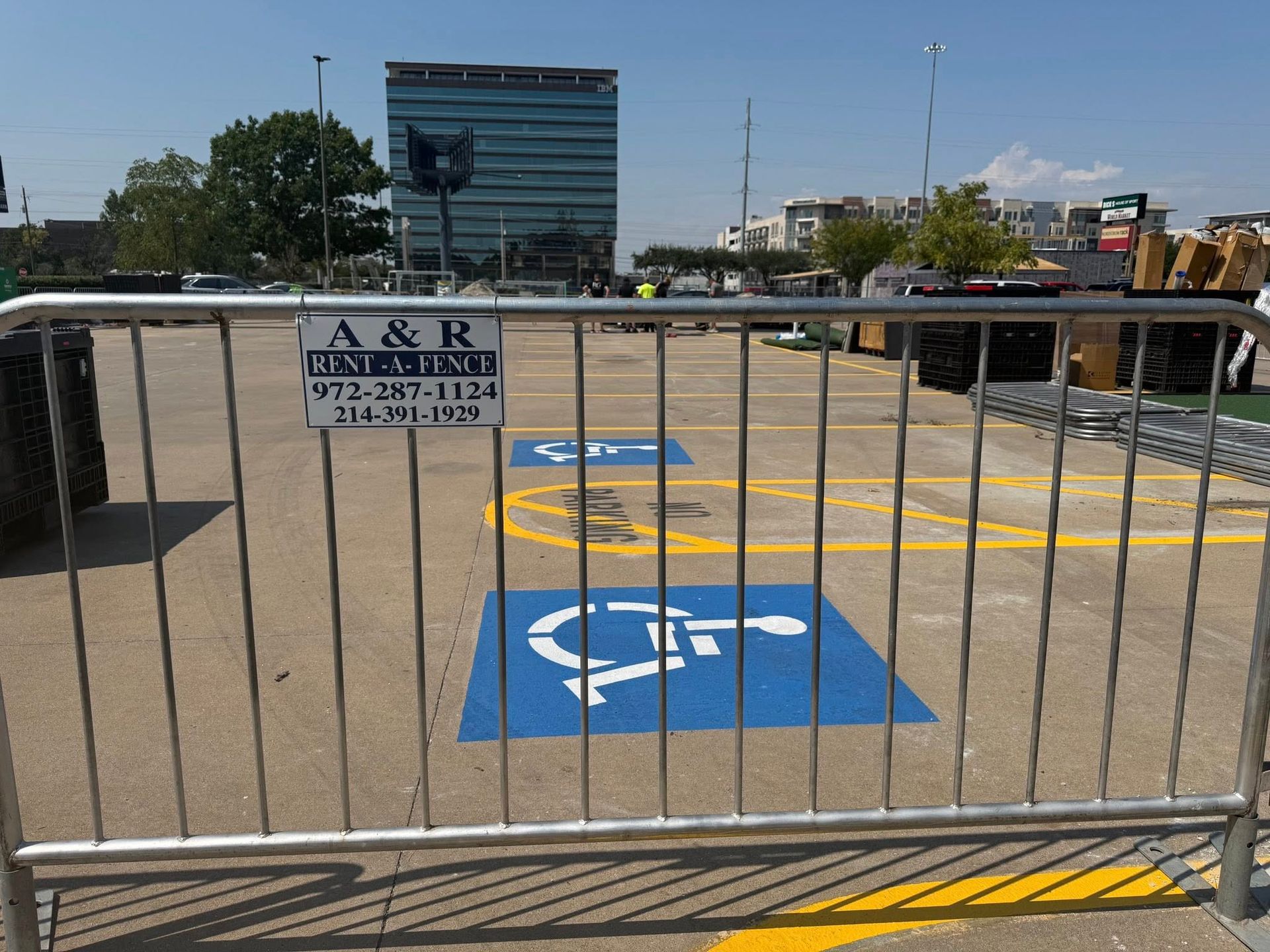 Steel Crowd Control Barriers - A & R Rent-A-Fence