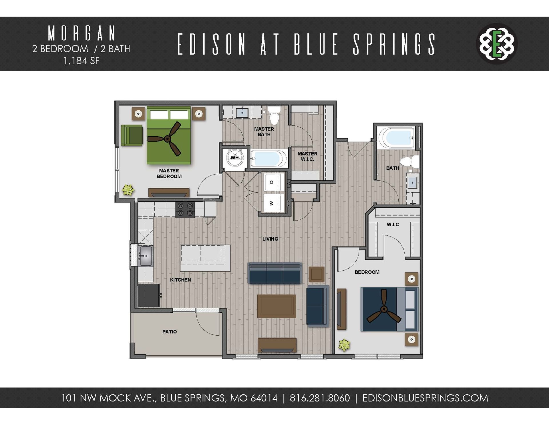 A floor plan of a house with a bedroom , living room , and bathroom.