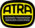 Logo of ATRA (Automatic Transmission Rebuilders Association) in yellow and black.