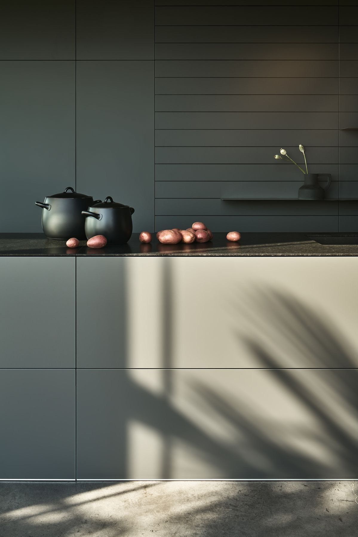 Wooninspiratie Modern design, groene keuken