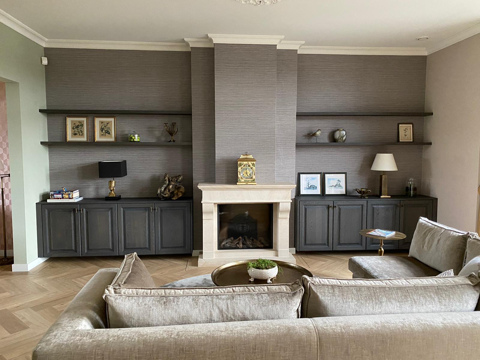 Metamorfose woonkamer villa Bergharen