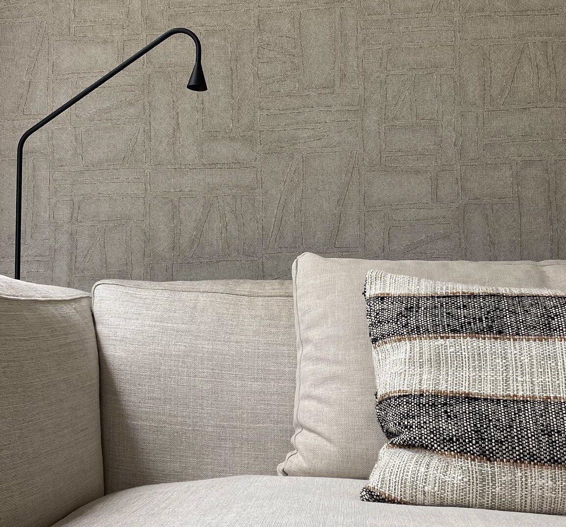 Arte behang Bojagi Costura | Villa18 Interieurs