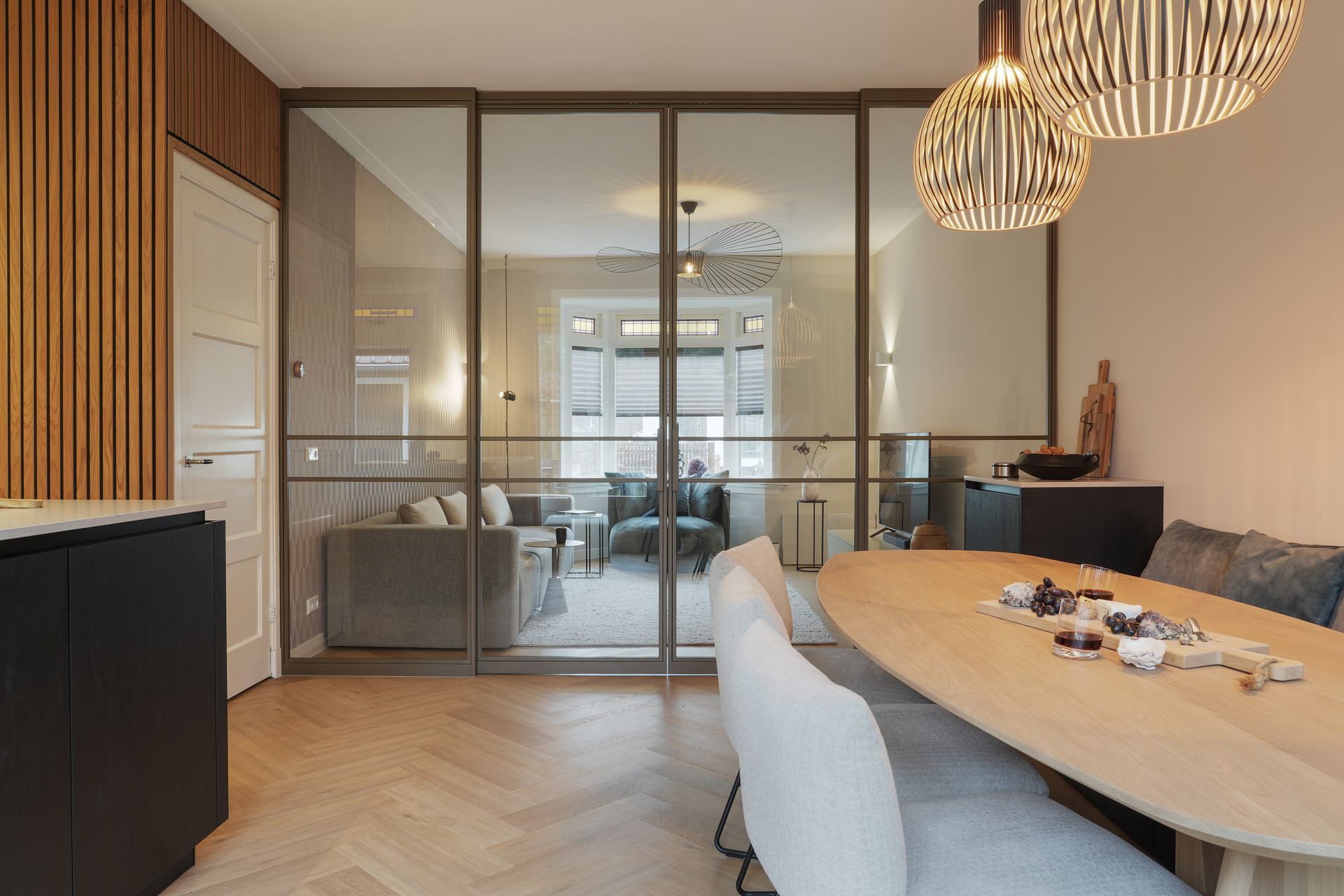 Jaren 30 woning Zeist dubbele stalen deuren