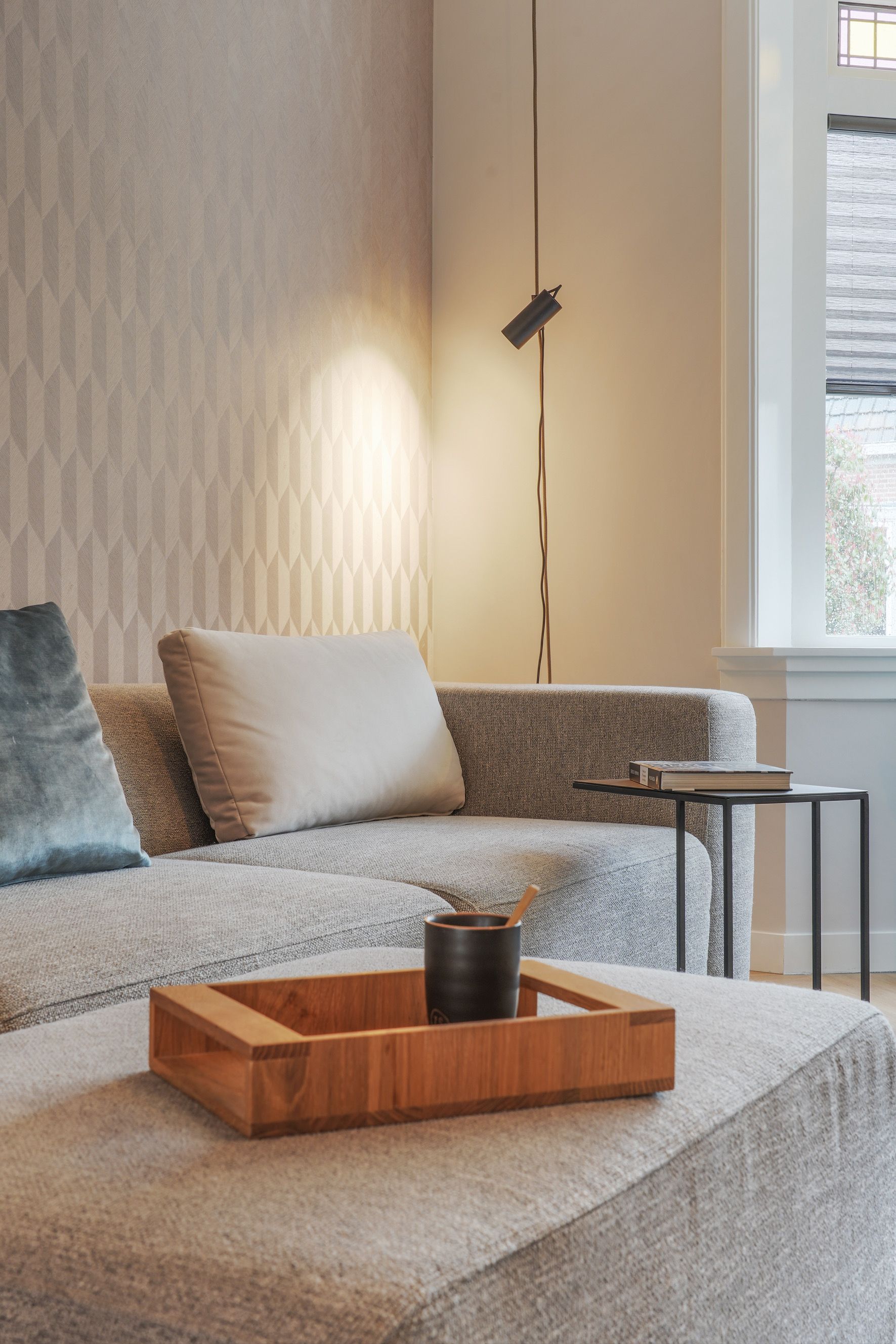 Jaren 30 woning Zeist lichte bank