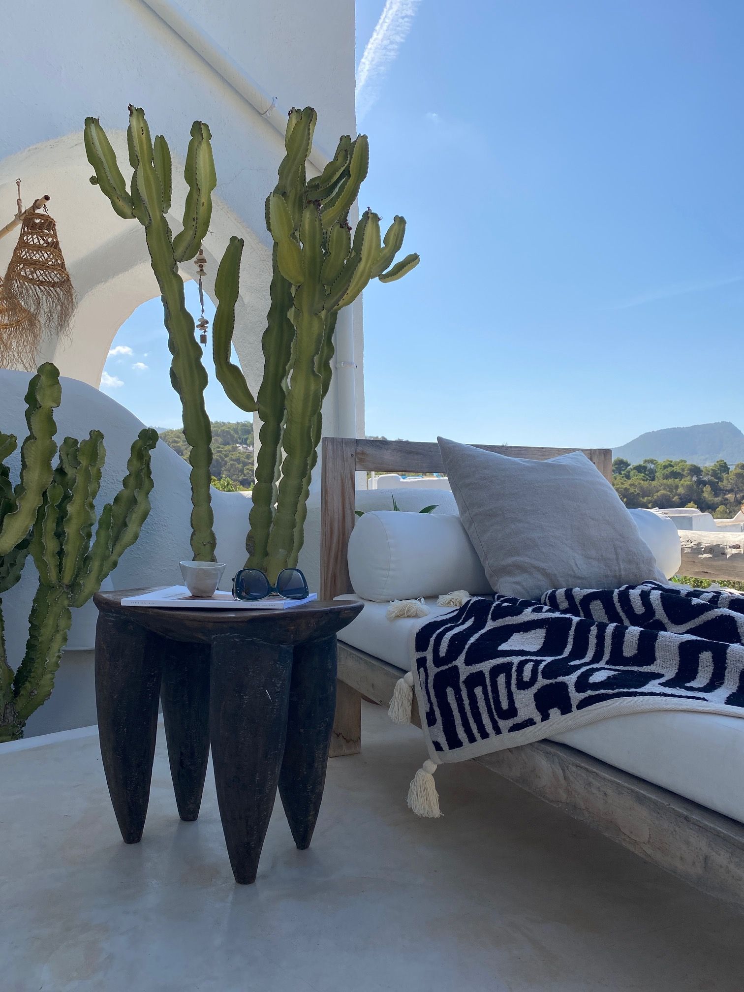 Appartement Ibiza Interieur terras styling | Villa18 Interieurs 