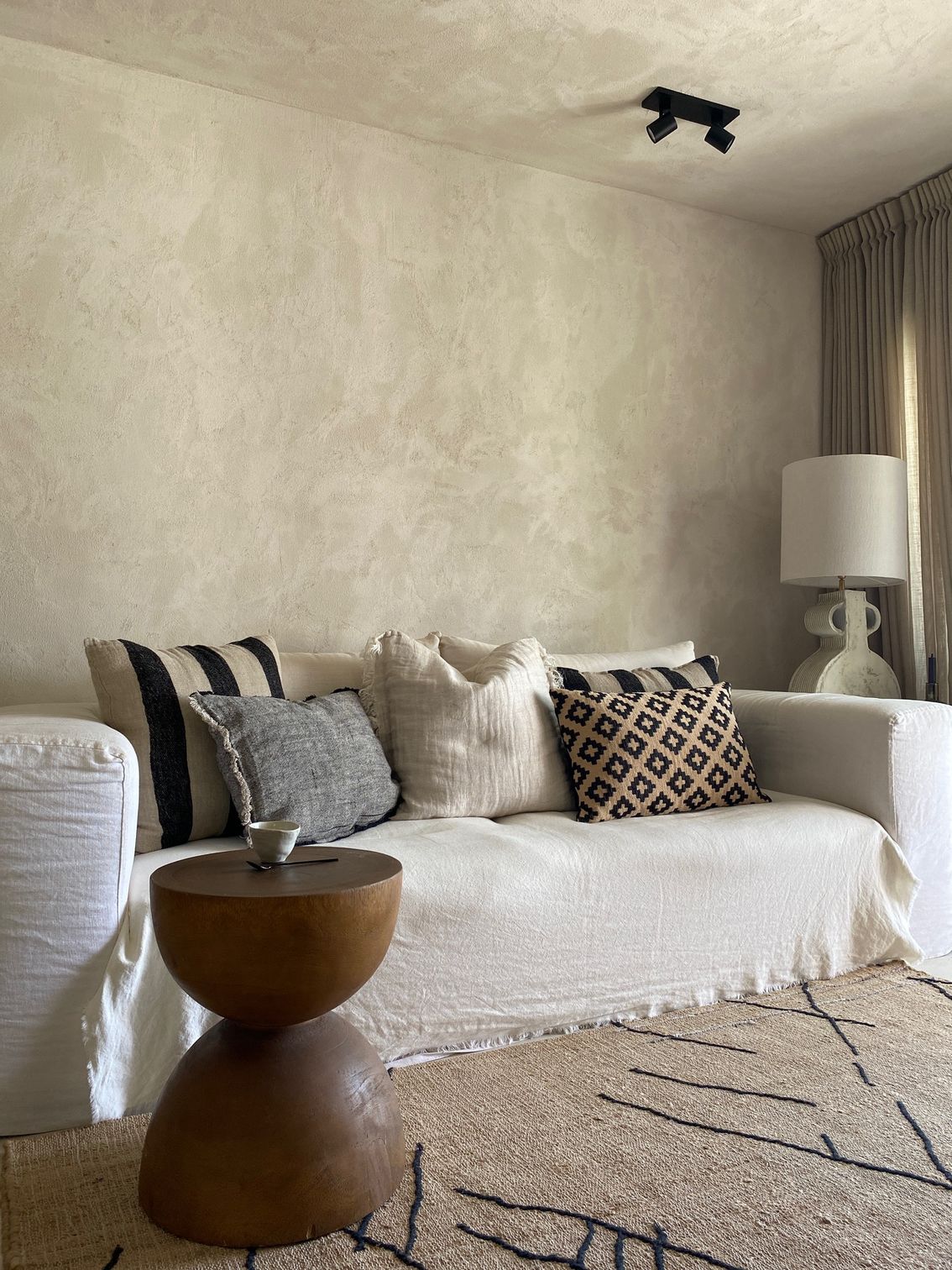 Appartement Ibiza Interieur woonkamer | Villa18 Interieurs 