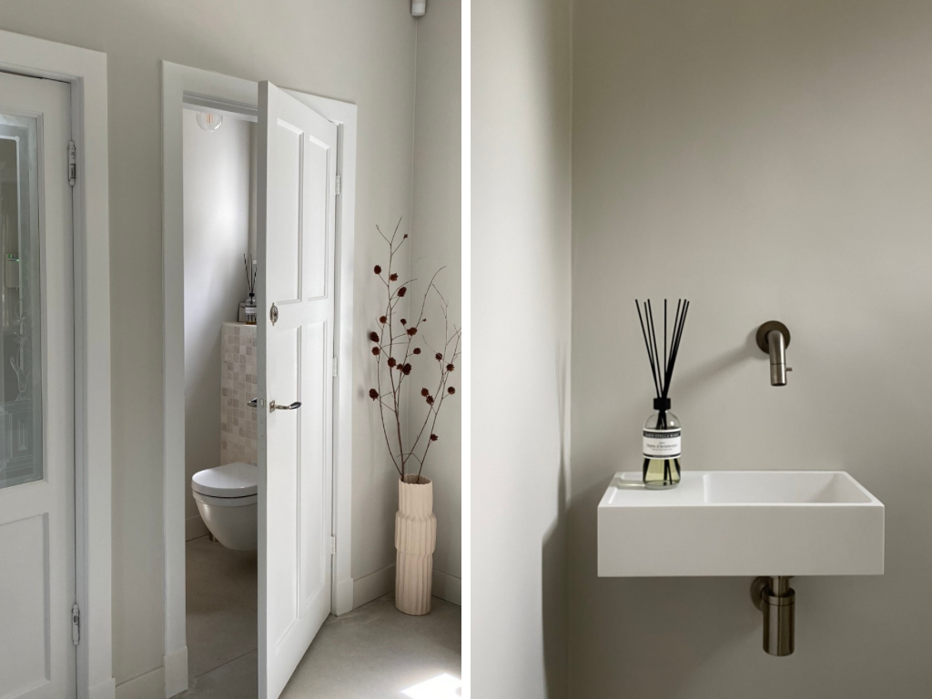 Toilet entree villa1895 | Villa18 Interieurs