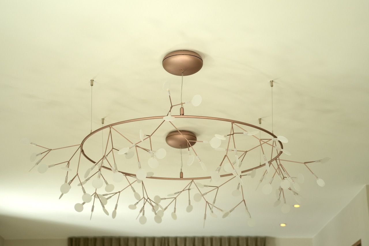 Villa 1922 Baarn hanglamp Moooi Heracleum | Villa18 Interieurs
