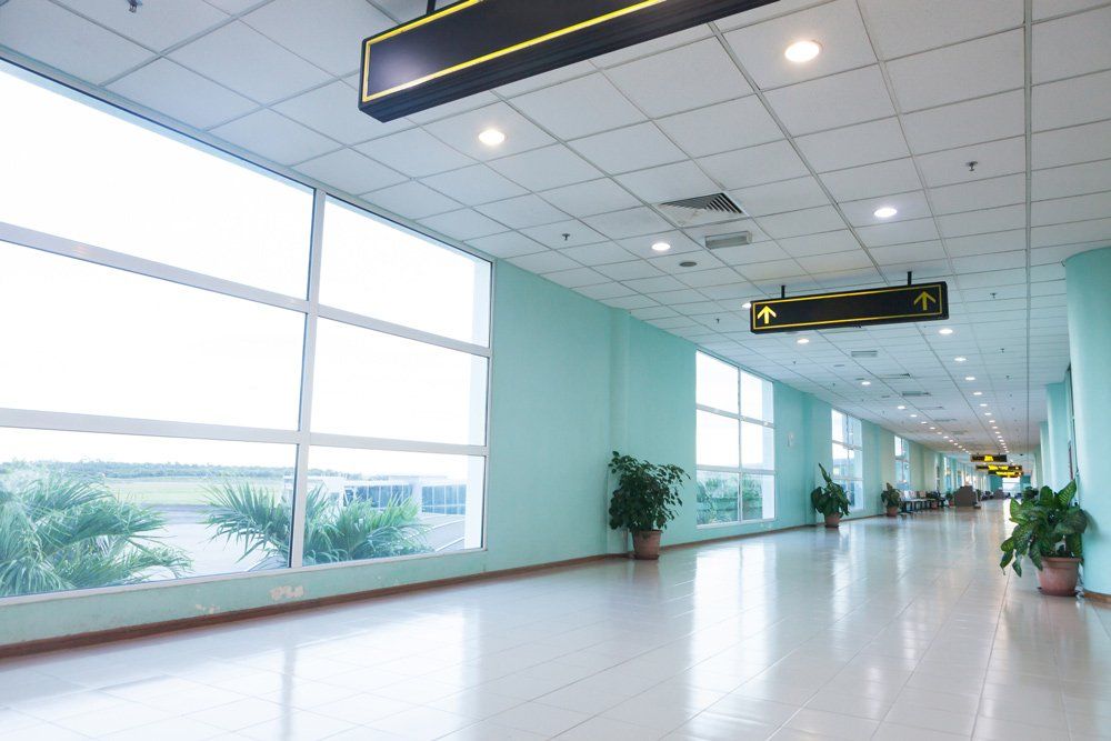 Long Corridor with Tiles Flooring — Fort Wayne, IN — G & W Flooring