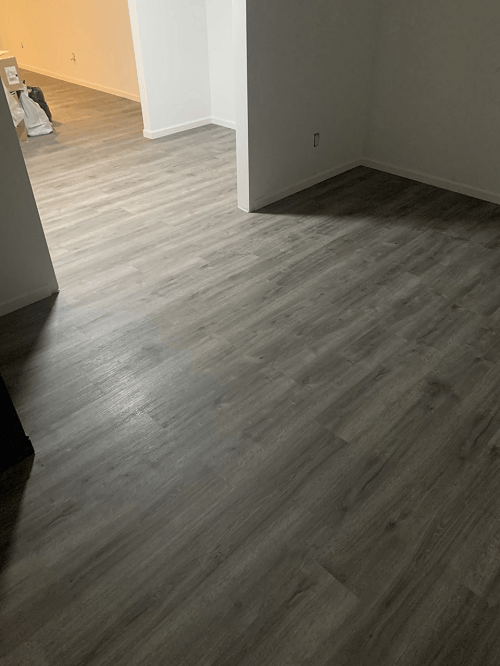 New Vinyl Flooring Installed — Fort Wayne, IN — G & W Flooring