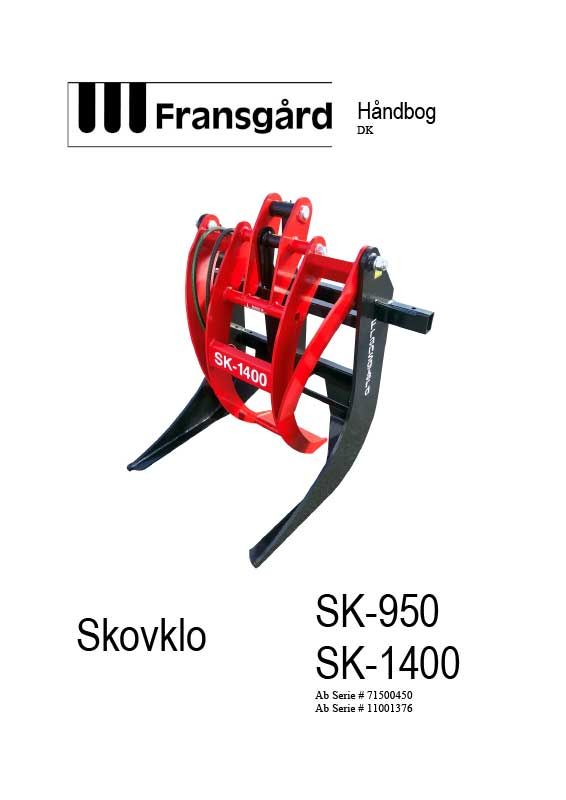 Reservedelskatalog på SK skovklo