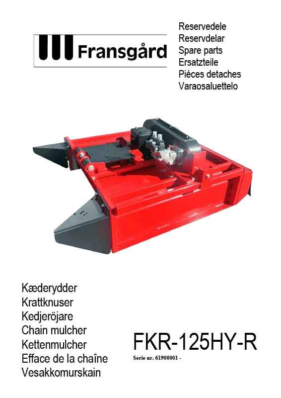 Reservedelskatalog til FKR-125HY