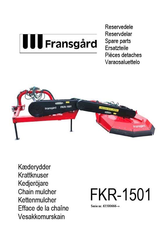 Manual på kæderydder beregnet til at hente på hjemmeside.