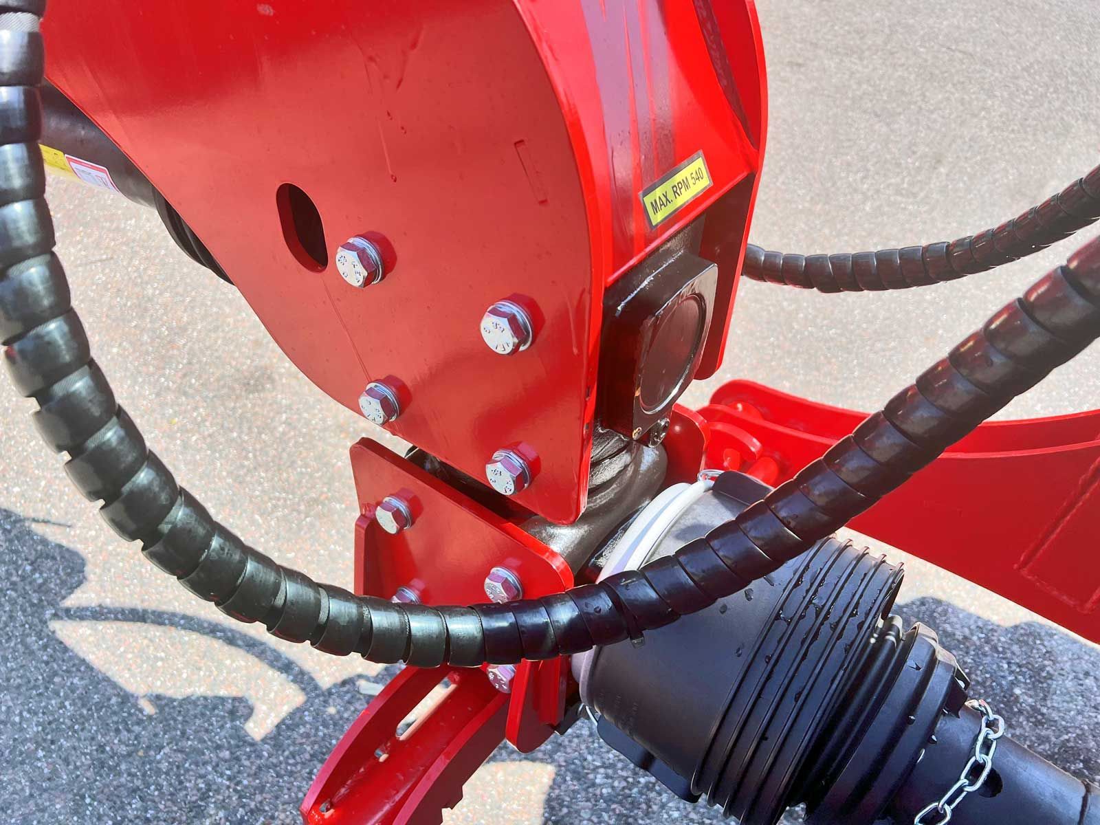 Gearkasse ved 3-punkt ophæng