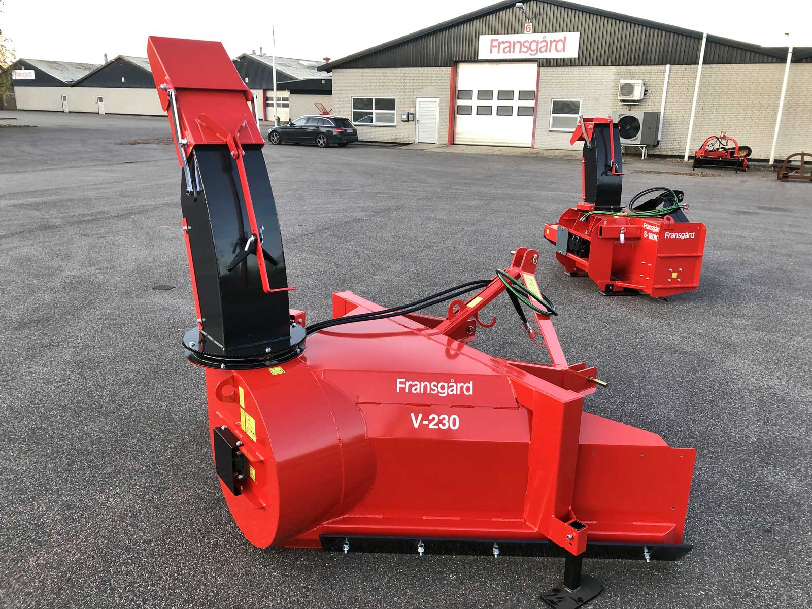 Hovedramme på V-230 snefræser