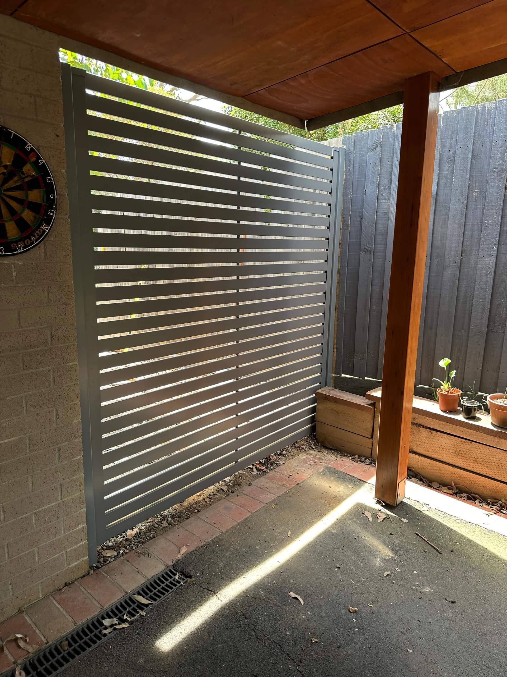 slat fencing