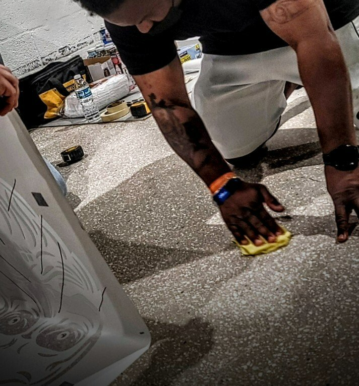 Stencil Installation