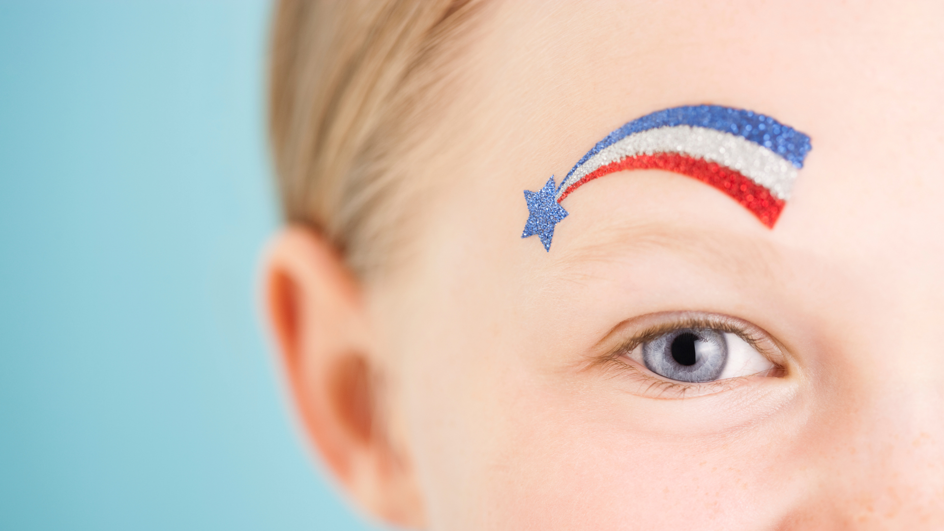 eyebrow star sparkle tattoo