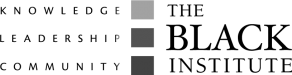 The Black Institute (TBI NYC) logo