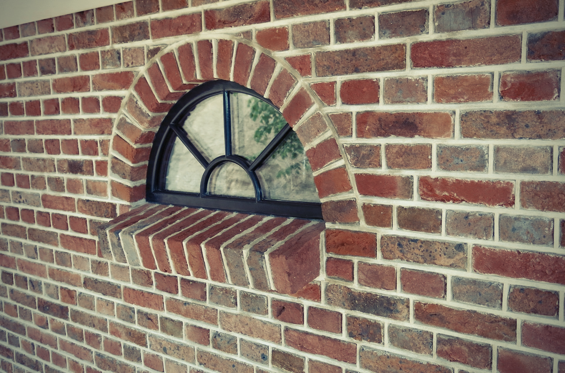 stalraam, rollaag, knipvoeg, nieuwe boerderij, voegwerk, steensverband, metselwerk.