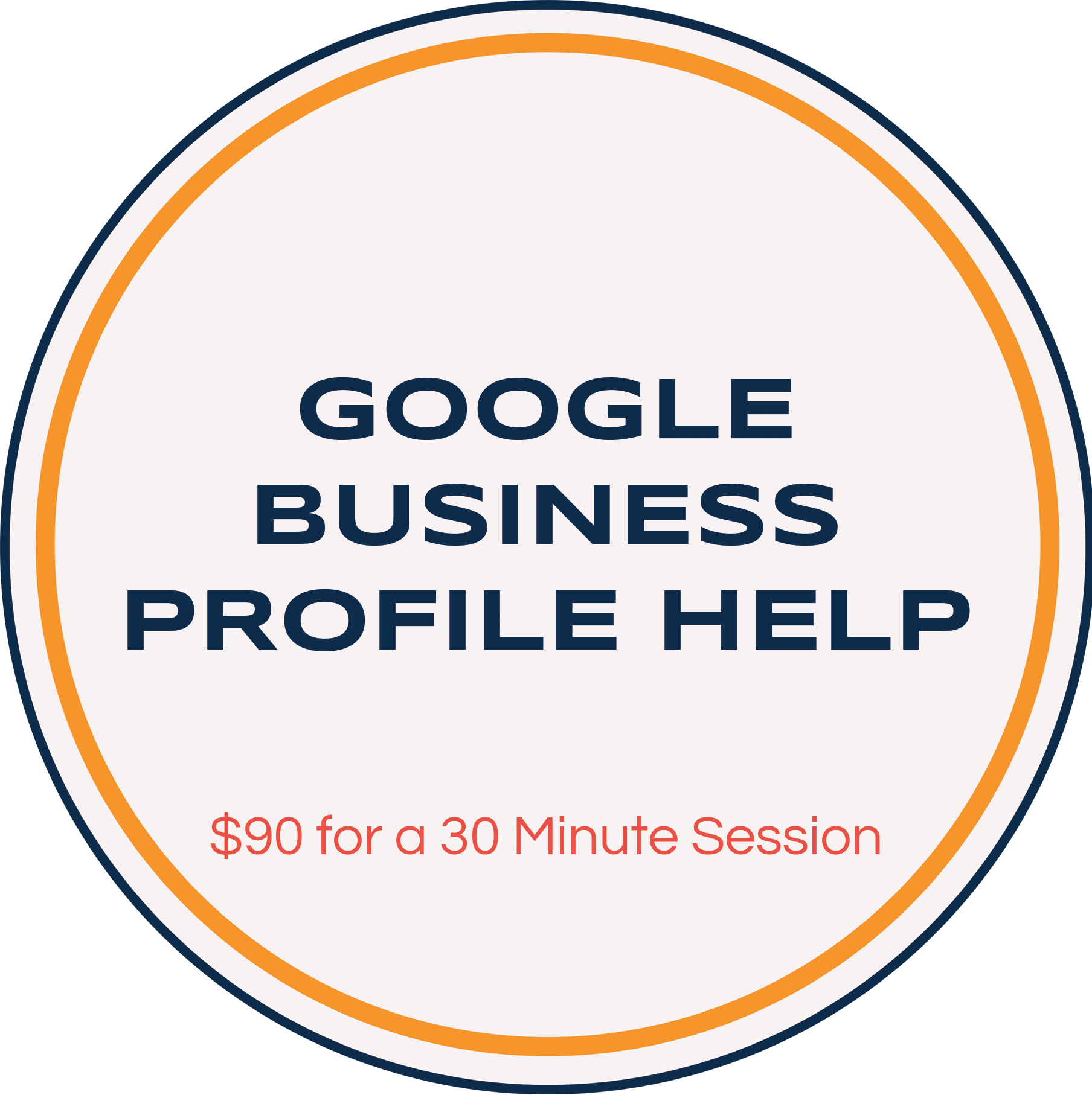 Google Business Profile help session.