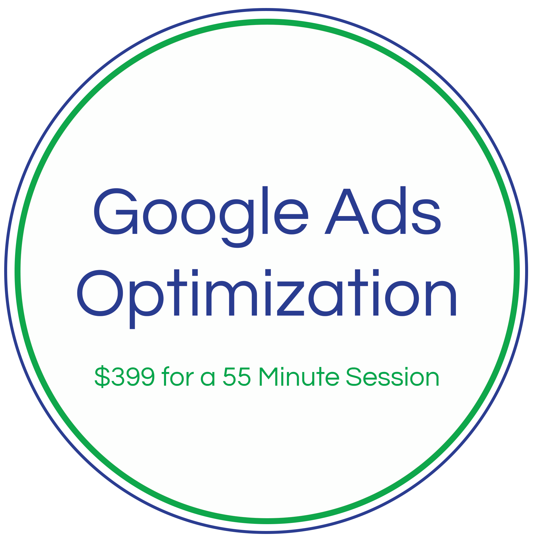 Google Ads help session. Need help with your Google Ads account? Sign up for our one-on-one Google Ads help session today.