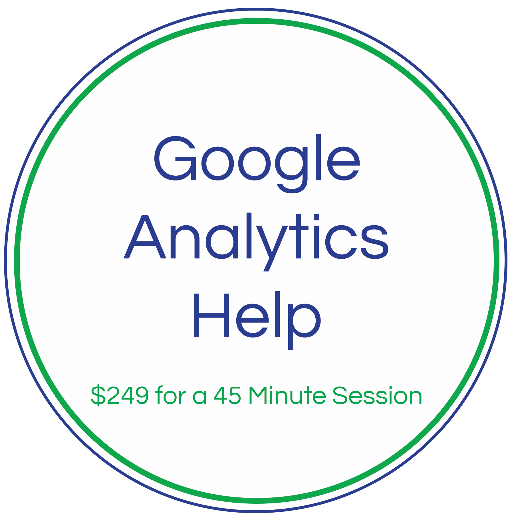Google Analytics helps session for beginners and small business owners.